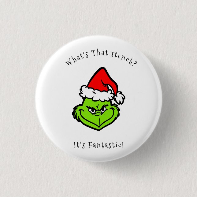 Funny Christmas Button (Front)