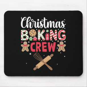 Funny Christmas Byking Crew Byking Christmas Cooki Mouse Pad