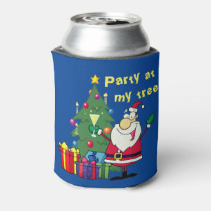 Funny Christmas Can Cooler