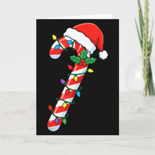 Funny Christmas Candy Canes Santa Xmas Kids Men Wo Card
