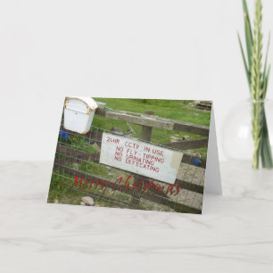 Funny Christmas card