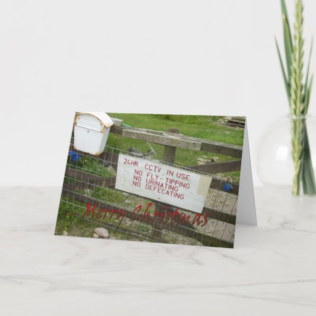 Funny Christmas card (Front)