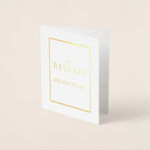 Funny Christmas Card - Be Naughty!