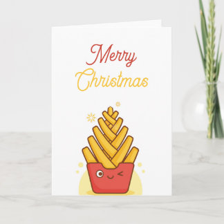 Funny Christmas Card  Folded Greeting Card