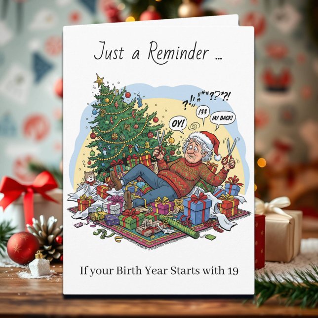 Funny Christmas Card for Boomers & Gen Xers (Creator Uploaded)