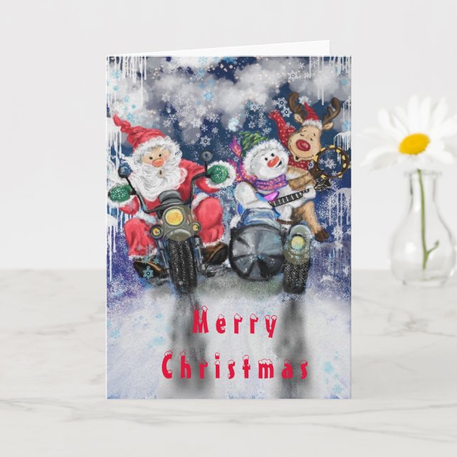 Funny Christmas Card Happy Christmas Friends (Small Plant)
