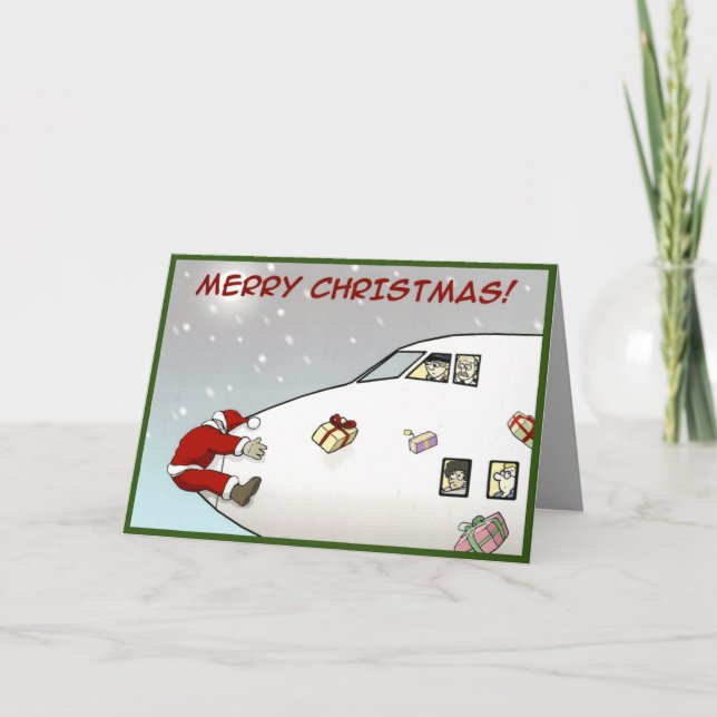 Funny Christmas Card - Oops! (Front)