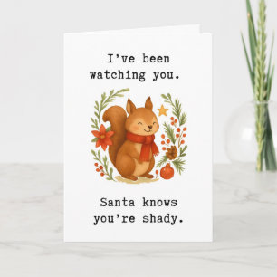 Funny Christmas Card Sassy Holiday Greeting Card