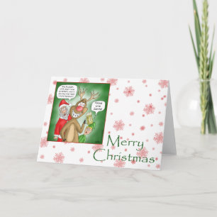 Funny Christmas Cards: Bar Hopping Holiday Card