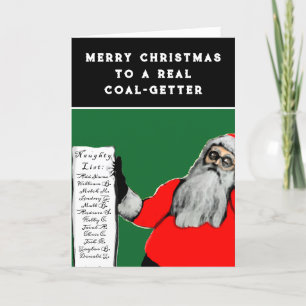 Funny Christmas Cash Gift Holiday Card