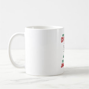 Funny Christmas Cat Spirit Vintage Engraving Desig Coffee Mug