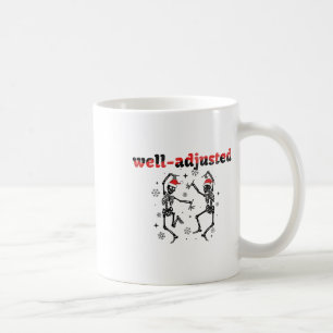 Funny Christmas Chiropractic Radiology Adjustment Coffee Mug