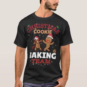 Funny Christmas Chocolate Gingerbread Cookie Bakin T-Shirt