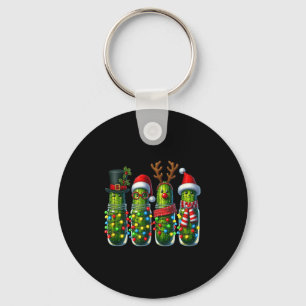 Funny Christmas Ckles Holiday Lights  Key Ring