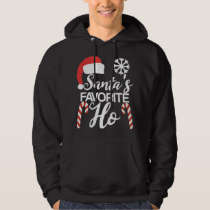 Funny Christmas Claus Family Pajama Santas Favorit Hoodie