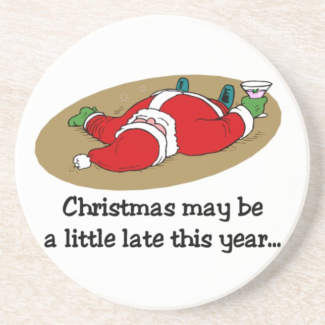 Funny Christmas coasters (Front)