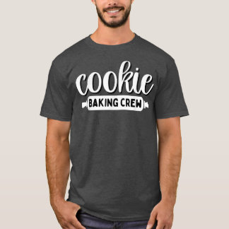 Funny Christmas Cookie Baking Crew Matching Family T-Shirt