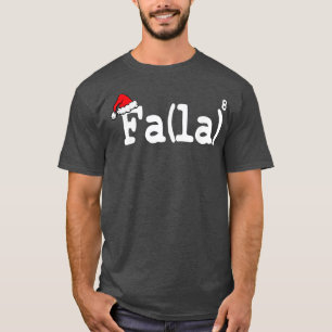 Funny Christmas Cute Math Fa La La La La  T-Shirt