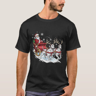 Funny Christmas Dalmatian Dogs Lover Xmas T-Shirt