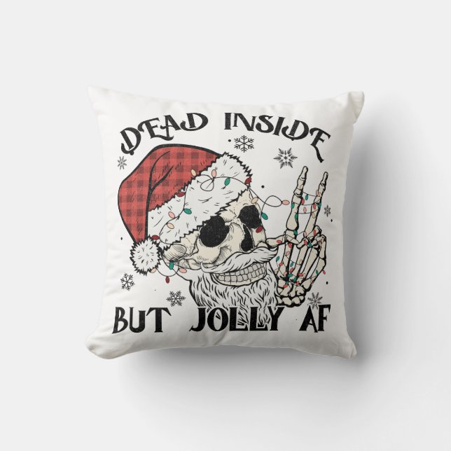 funny Christmas decorations Cushion (Front)