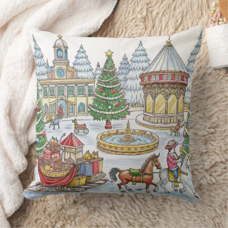 Funny Christmas Design cushion