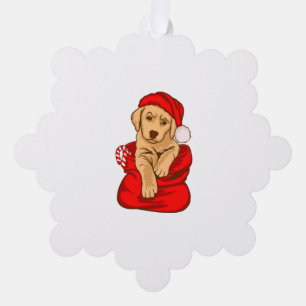 Funny Christmas Dog Vintage Xmas With dogs Tree Decoration Card