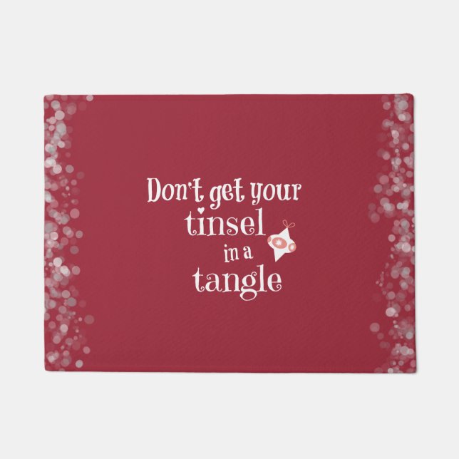 Funny Christmas Doormat (Front)