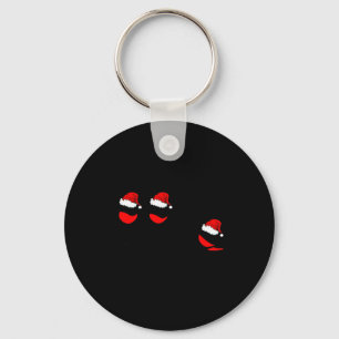 Funny Christmas Drink Drank Drunk Xmas Holiday  Key Ring