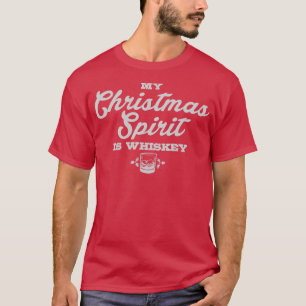 Funny Christmas Drinking Shirt Whiskey Liquor Drin