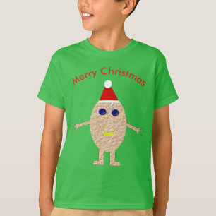 Funny Christmas Egg Kids T Shirt
