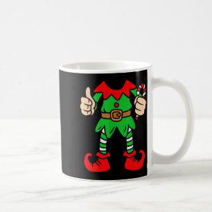 Funny Christmas Elf Outfit Costume Xmas Family Adu Coffee Mug