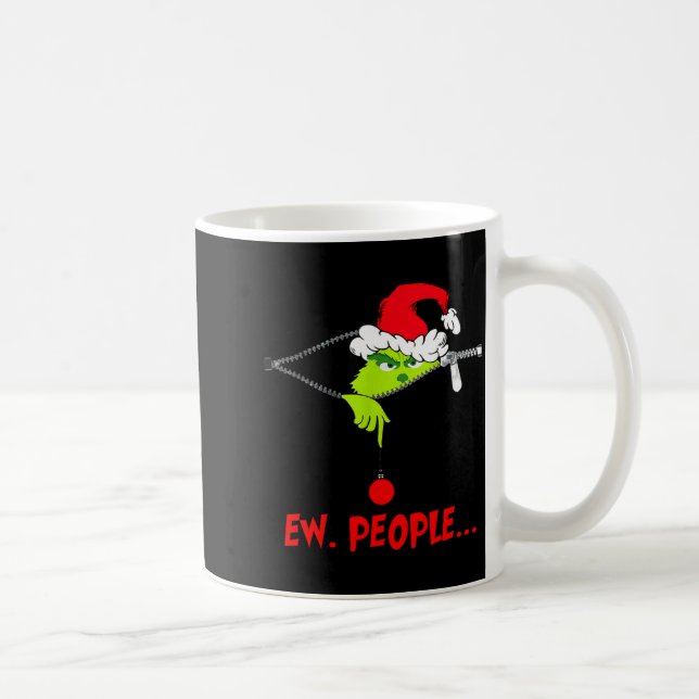 Funny Christmas Ew People Men Women Kid Boys Girls Coffee Mug (Right)