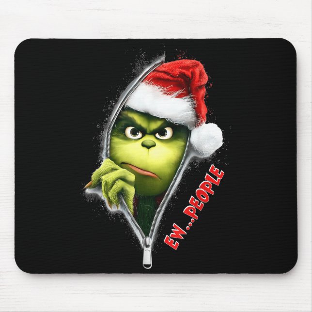 Funny Christmas Ew People Men Women Kid Boys Girls Mouse Pad (Front)