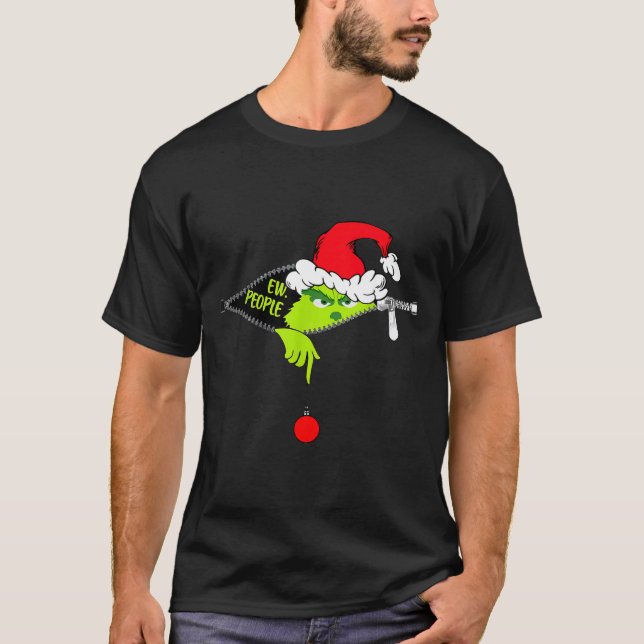Funny Christmas Ew People Men Women Kid Boys Girls T-Shirt (Front)