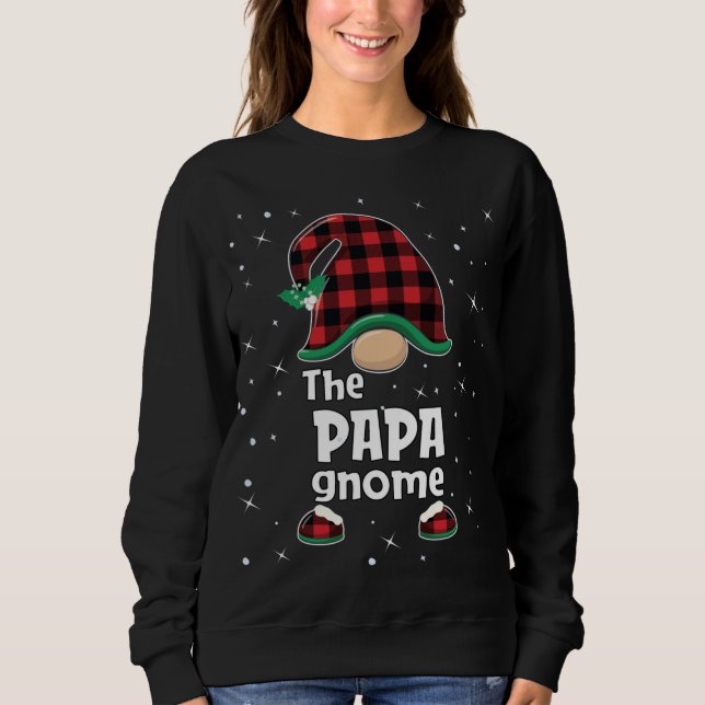 Funny Christmas Family Matching Gnome Gifts Store  Sweatshirt (Front)