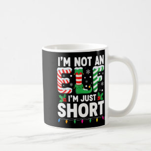 Funny Christmas Family Pajamas I'm Not An Elf I'm Coffee Mug