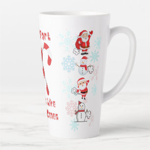 Funny Christmas Fart Humor Latte Mug