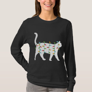 Funny Christmas for Animal Lover Christmas Lights T-Shirt