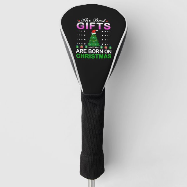 Funny Christmas Gift-Christmas Birthday Holiday Be Golf Head Cover (Front)