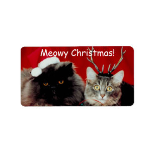 Funny Christmas Gift Tag Labels