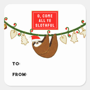 Funny Christmas gift tags