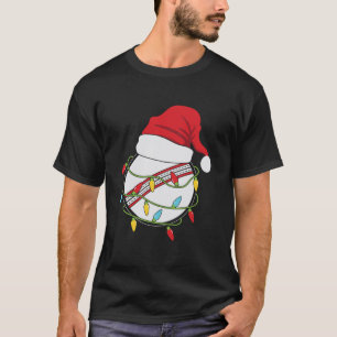 funny christmas gifts Cricket Ball Christmas Santa T-Shirt