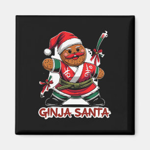 Funny Christmas Ginja Redhead Ginger Santa Magnet