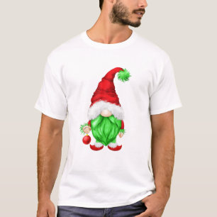 Funny Christmas Gnome For Grumpy Grandpa Or Garden T-Shirt