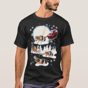Funny Christmas Guinea Pigs T for Guinea Pig Love T-Shirt
