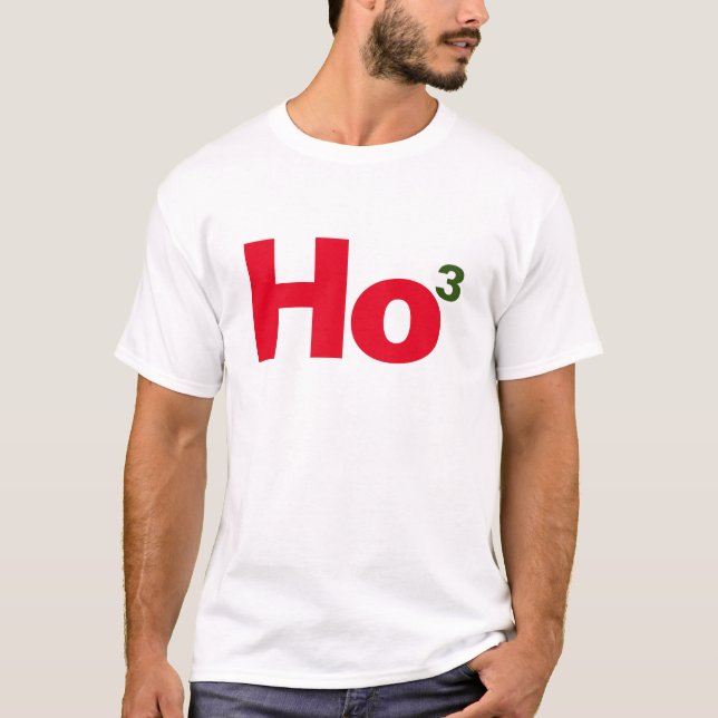 Funny Christmas Ho Ho Ho T Shirt (Front)