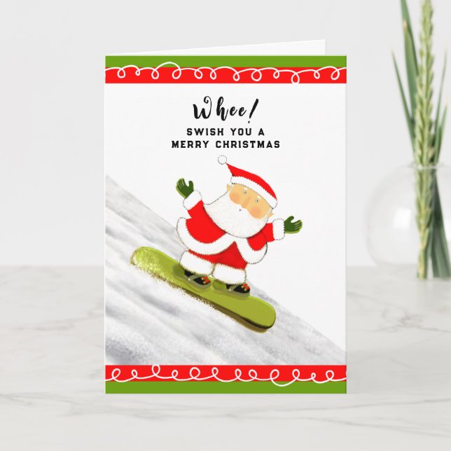 Funny Christmas Holiday Card (Front)