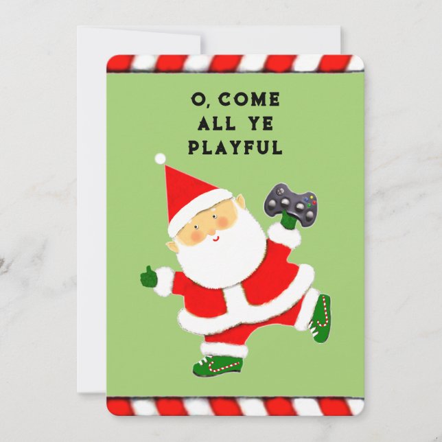 Funny Christmas Holiday Card (Front)