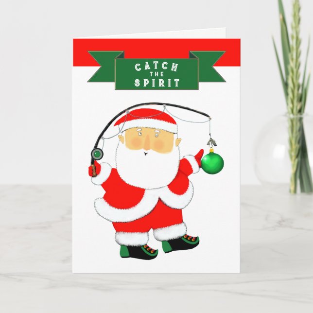 Funny Christmas Holiday Card (Front)