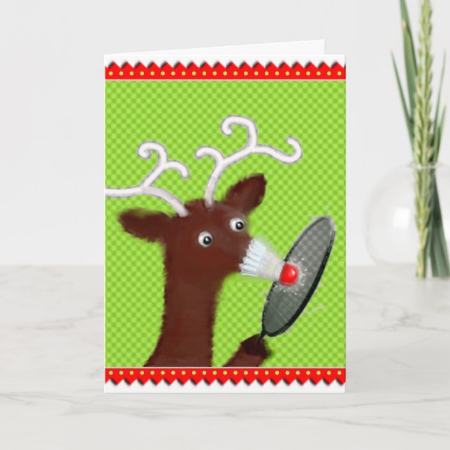 Funny Christmas Holiday Card (Front)